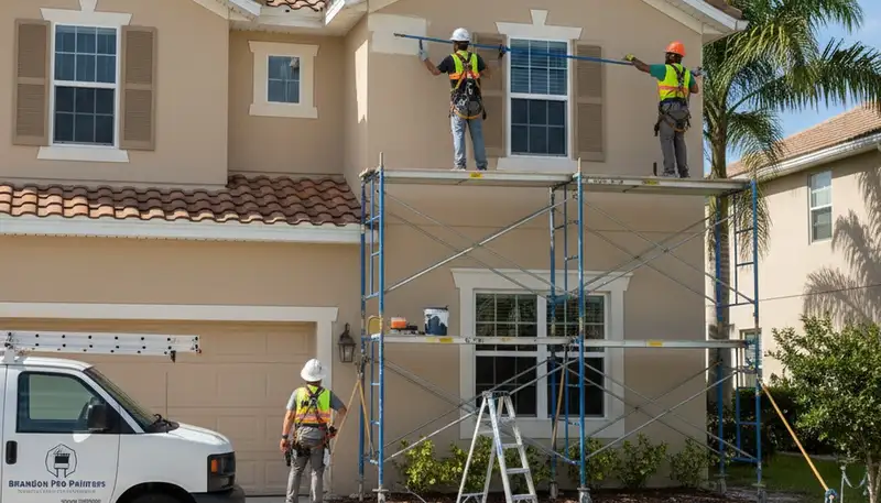 Professional Tampa, FL house painting service for interior and exterior residential homes
