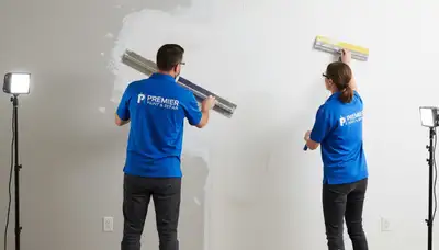 Tampa Paint Pros repairing drywall in Tampa, FL for smooth, lasting wall restoration