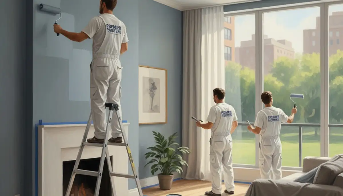 Interior house painting in Tampa, FL for walls, ceilings, and trim with durable, humid-climate finishes