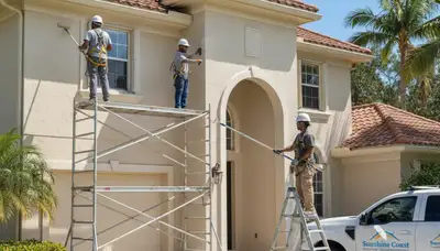 Professional painting crew serving Tampa, FL for interior and exterior house painting services