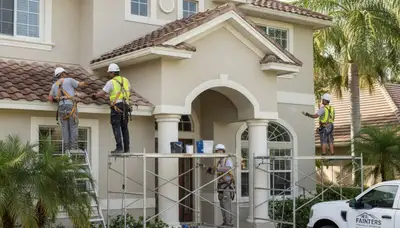 Professional Tampa FL house painters providing residential painting services