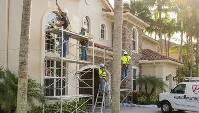 Painting contractor in Tampa, FL providing professional house painting services